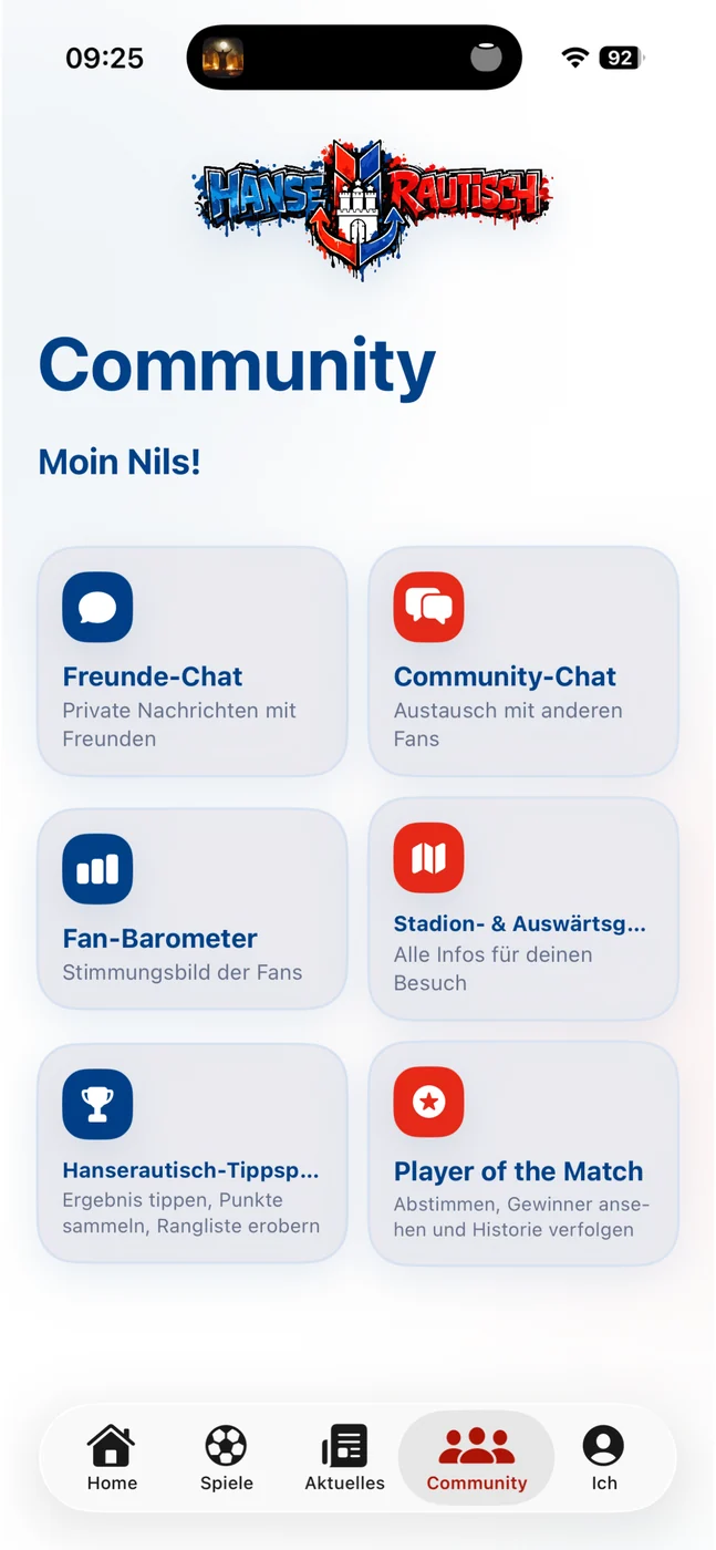 Community in der App